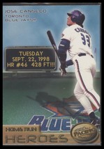 1998 Pacific Home Run Heroes #6 Jose Canseco - £1.54 GBP