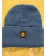 Baby Beanie Smile Face Hat Toddler Infant Kids Winter Hats Blue 3-8 YEARS - $4.99