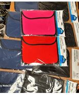 10 NEOPRENE SLEEVES Tablets Notepads iPads eReader to10" PINK BLUE RED B... - $45.00