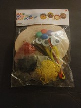 Kids&#39; Make Your Own Face Craft Activity Kit - $13.37