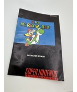 super mario world snes manual NB2 - £3.78 GBP