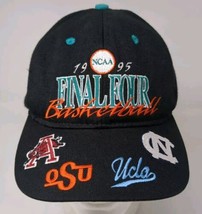Vintage 1995 NCAA Final Four Snapback Hat Script March Madness Seattle A... - $39.59