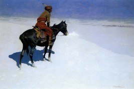 The Scout Friends or Foes Frederic Remington Western Giclee Print + Ships Free - £30.54 GBP+