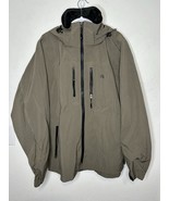 Solaris Softshell Multi-Climate Windbreaker Rain Jacket Green Men&#39;s Size... - €26,29 EUR