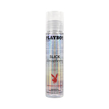 Playboy Slick Flavored Water-Based Lubricant Strawberry 1 oz. - £21.46 GBP