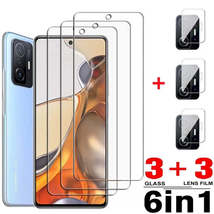 3x 6in1 Tempered Glass Screen Protectors for Xiaomi 11T 10T 9T Pro Lite ... - £9.18 GBP