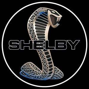 4x Shelby Logo Wireless Car Door Welcome Laser Projector Shadow LED Light Emblem