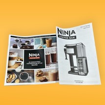 Owner&#39;s Manual and Recipe Booklet for Ninja Coffee Bar CF110, NEW - £7.88 GBP