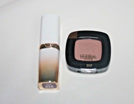 L&#39;Oreal Age Perfect Satin Lipstick #212 + Eyeshadow #201 Lot Of 2 Sealed - $11.39