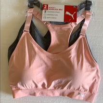 Puma Seamless Sports Bra Set L XL - £23.98 GBP