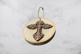 Ornaments 3-D Silhouette Cross Ornaments Holiday Ornaments Christmas Orn... - £7.85 GBP