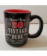 50th Birthday Vintage Dude Ceramic Coffee Cup Tea Mug 2010 Laid Back Nov... - £17.74 GBP