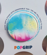 PopSockets PopGrip Phone Grip &amp; Stand with Swappable Top - Blue / Pink - £7.17 GBP