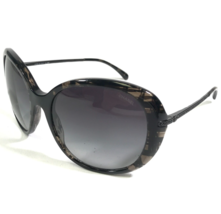 Chanel Sunglasses 5293-B c.1488/S6 Black Brown Round Frames w Blue Purple Lenses - £164.22 GBP
