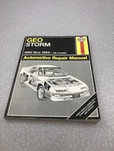 Haynes Techbook Geo Storm 1990-1993 Repair Manual 2039 KG  - $14.85