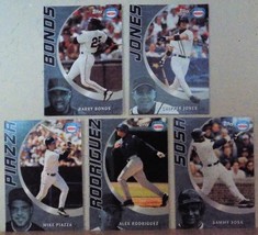 Set of 5 TOPPS Baseball Trading Cards, 2002 In-Box Premium For NESTLE Ice Cream - £6.27 GBP