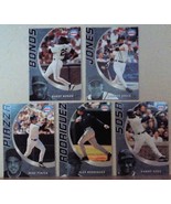Set of 5 TOPPS Baseball Trading Cards, 2002 In-Box Premium For NESTLE Ic... - $8.00