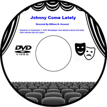 Johnny Come Lately 1943 DVD Film Drama William K. Howard James Cagney Grace Geo - £3.90 GBP