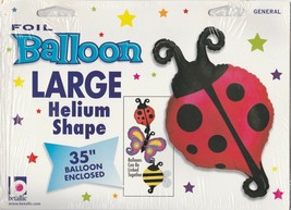 Betallic Linky Ladybug 35 Inch Foil Balloon ~  ranjacuj - $9.41