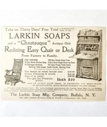 Larkin Soaps Buffalo NY 1897 Advertisement Victorian Chautauqua Oak ADBN... - $376.02 MXN