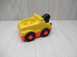 Fisher Price Little People  yellow  orange tow truck w/ sounds 2008 - £6.51 GBP
