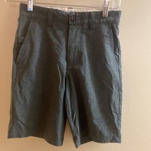 Boys Dressy Gray Shorts Size 8  Waist 25 By RVCA Inseam 7.5” - £5.04 GBP