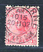 VICTORIA AUSTRALIA 1911 Very Fine Used Stamp  1d  #5 - £0.88 GBP
