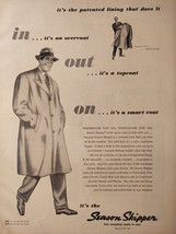 1947 Original Esquire Art Ad Advertisement Season Skipper Coats - £5.15 GBP