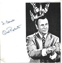 Oral Roberts autograph-Paper picture +  bonus-Christian Televangelist - €8,68 EUR