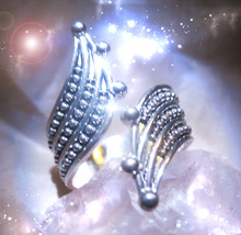 HAUNTED RING THE ART OF SECRET ALCHEMY HIGHEST LIGHT COLLECTION OOAK MAGICK - £70.05 GBP