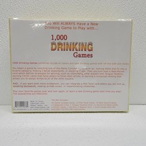1,000 Drinking Games Outrageously Fun Adult College Card Games 2-11 Players NEW  - £9.24 GBP