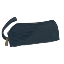 Elizabeth Arden Black Faux Crocodile Travel Cosmetic Makeup Pouch Bag - £5.53 GBP