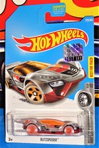 Hot Wheels 2017 Factory Set Super Chromes #229 Blitzspeeder Chrome w/ 5SPs - $2.97