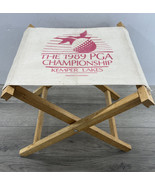 1989 PGA CHAMPIONSHIP-KEMPER LAKES-PAYNE STEWART WIN Wood / Canvas Foldi... - £110.94 GBP