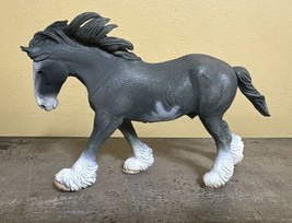 Breyer CollectA Grey Clydesdale Stallion 2013 Authentic - £12.14 GBP