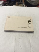2002 Honda Civic Owners Manual Without Case - $13.85
