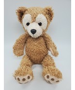 Disney Duffy Bear Hidden Mickey Brown Tan White 16&quot; Plush Stuffed Toy B305 - €21,32 EUR