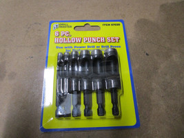 DRILL MASTER Hollow Punch Set 6 Piece - $17.63