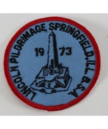 Vintage 1973 Lincoln Pilgrimage Springfield Blue Red Boy Scouts BSA Camp... - £9.19 GBP