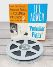 Columbia Pictures Li&#39;l Abner In Porkuliar Piggy 8mm Cartoon Film Pig Pretty Girl - $10.91