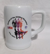 Vintage 1984 Los Angeles Olympics Mug Stein (XXIIIrd Olympiad) - Used - £10.23 GBP