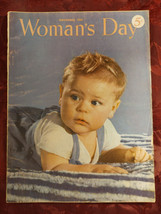 WOMAN&#39;S DAY Magazine November 1947 Gina Allen Leslie Gordon Barnard - £7.62 GBP
