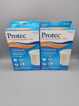 Protec Extended Life Humidifier Wicking Replacement Filters Cartridge PWF2 2X - £7.68 GBP