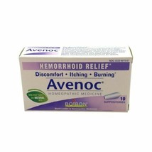 Boiron Avenoc Hemorrhoid Suppository 10pcs Original UK Stock! - $17.93