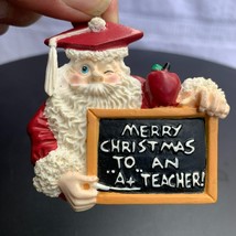 Merry Christmas to an A+ Teacher House of Lloyd Christmas Tree Ornament - 1985 - £6.33 GBP
