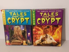 Historias de la Cripta Temporadas 1 2 DVD Caja Juego Terror Serie De TV HBO 1989 - £14.36 GBP