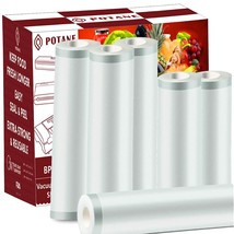 6 Pack 11&quot;X20&#39;(3Rolls) And 8&quot;X20&#39; (3Rolls)Thickened Vacuum Sealer Bags ,... - £41.65 GBP