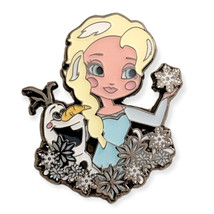 Frozen Disney Loungefly Pin: Floral Elsa and Olaf - £15.73 GBP