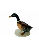 Duck Figurine Heubach Kunst Mallard West Germany Vtg Lichte Wallendorf s... - £54.49 GBP