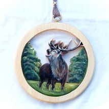 Wooden Wall Picture Deer - £149.05 GBP
